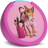 Elle Echo Pop (newest model), Officially Licensed Limited-Edition Echo speaker, Designed for Alexa+