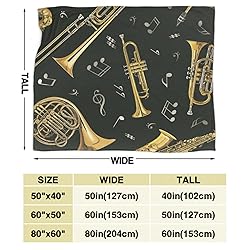 Premium Soft Warm Flannel Blanket Elegant Cozy