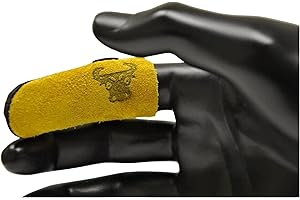 G & F PRODUCTS G & F 8126M Cowhide Leather Thumb Guard, Thumb Protection, Medium, Finger Guard Sold Separately
