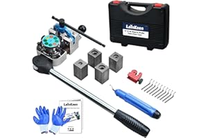 LainKeen Professional Brake Tube Line Flaring Tool 45 Degree Set, Single, Bubble, Double Flare Tool Kit