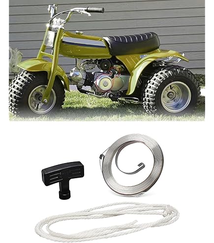 Pull Start Starter Spring Recoil With Rope Rebuild Kit For Honda