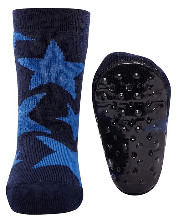 Ewers Baby- und Kindersocken, Stoppersocken, Antirutschsohle für Jungen und Mädchen Sterne, Made in Europe, Anti-Rutsch, ABS