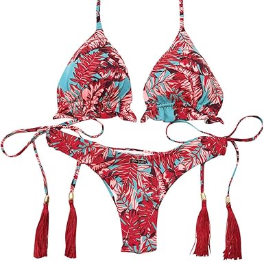 maillot de bain fleuri femme