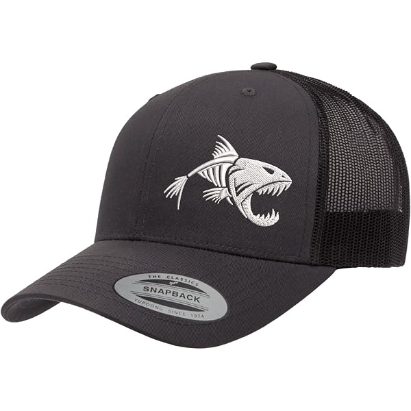Heritage Pride Georgia Cotton Boll Trucker Hat - Black Mesh Baseball Cap With Adjustable Snapback