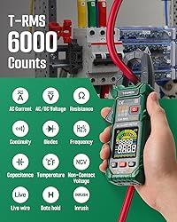 TESMEN TCM-300A Inrush Clamp Meter Multimeter 6000