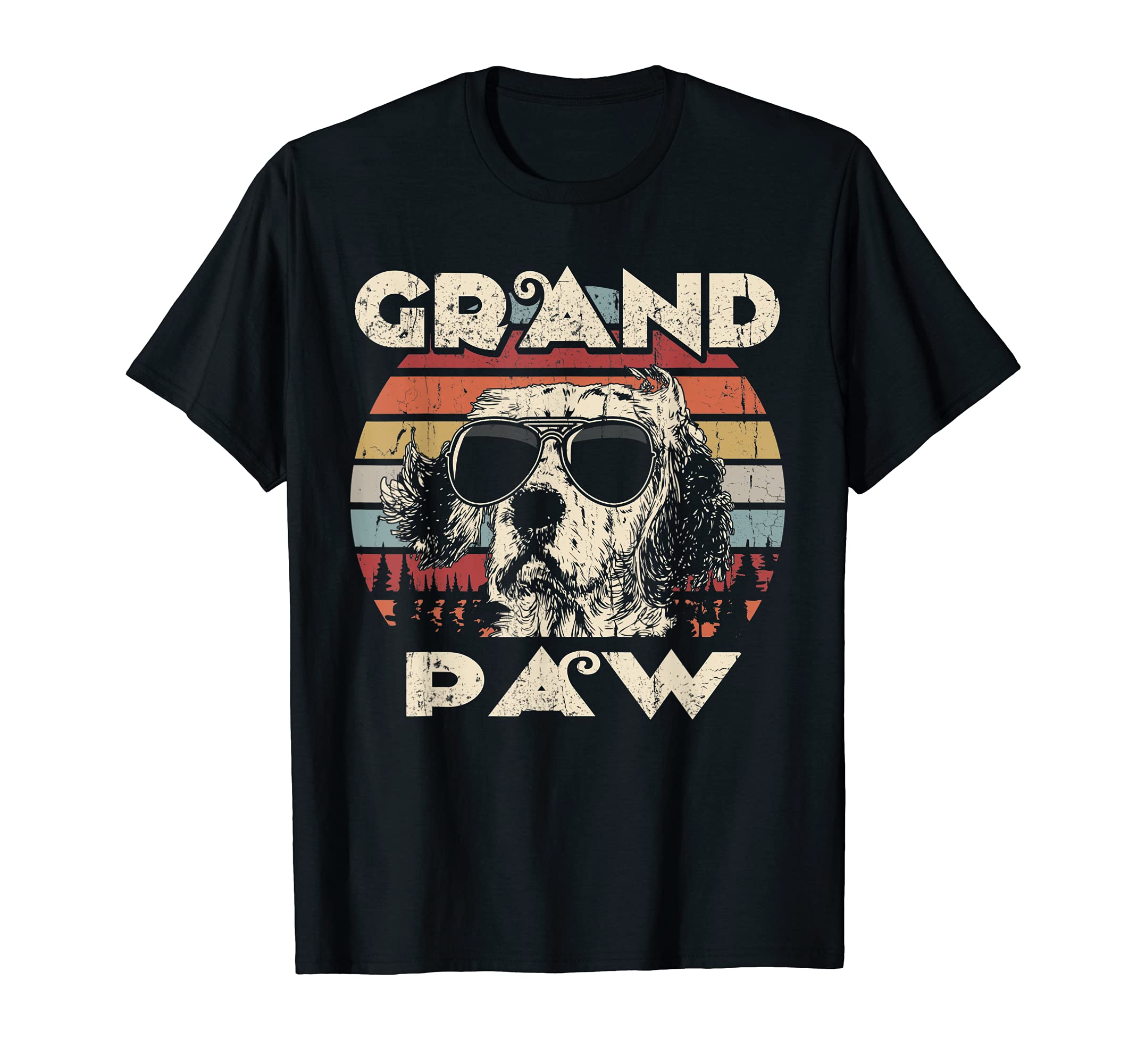 Grand Paw English Setter dog lovers vintage retro T-Shirt