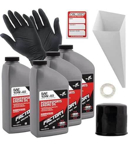 OLD ファイヤーマン ワークジャケット OIL.Co union made 1990 Kawasaki Mule 2010 KAF540 OEM Full Synthetic Service