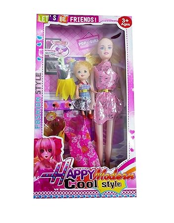 Virat Fashion Barbie Doll House Set (Happy Modern)