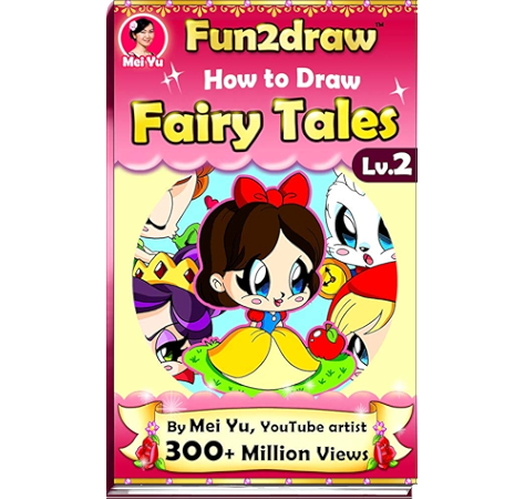 How To Draw Fairy Tales Fun2draw Lv 2 Learn How To Draw Fairy Tale Characters And Princesses Drawing Book For Kids Kindle Edition By Yu Mei Arts Photography Kindle
