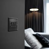 BG Nexus Metal Triple 2 Way Wall Light Switch Matt Black Raised Slim 20A NFB43 view 7