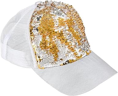 sequin ball caps