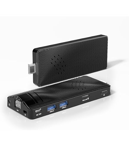 HSIPC New Broadwell I5 5200U Fanless PC, Mini Box PC, HTPC, Desktop PC Support Win 7 XP System 4 USB3.0 Support VGA HDMI Dual Diaplay HD 1080P 4K WiFi Included