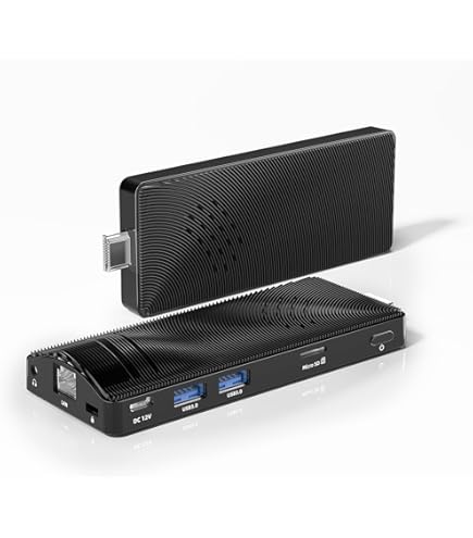HSIPC New Broadwell I5 5200U Fanless PC, Mini Box PC, HTPC, Desktop PC Support Win 7 XP System 4 USB3.0 Support VGA HDMI Dual Diaplay HD 1080P 4K WiFi Included