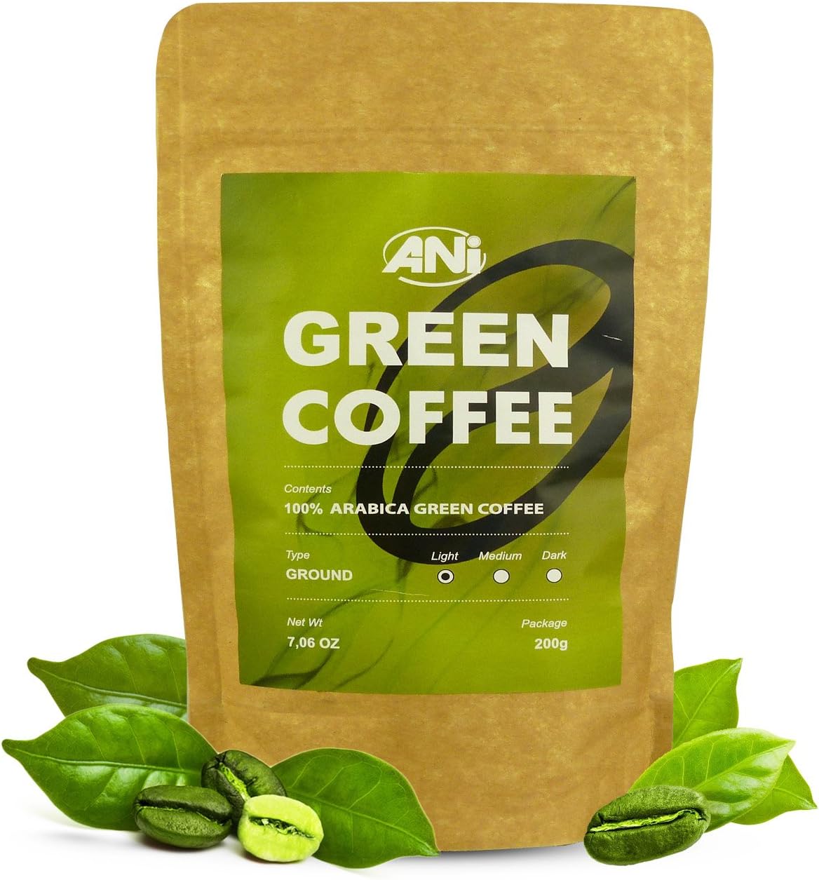 Green Coffee Grounded 200g ANi