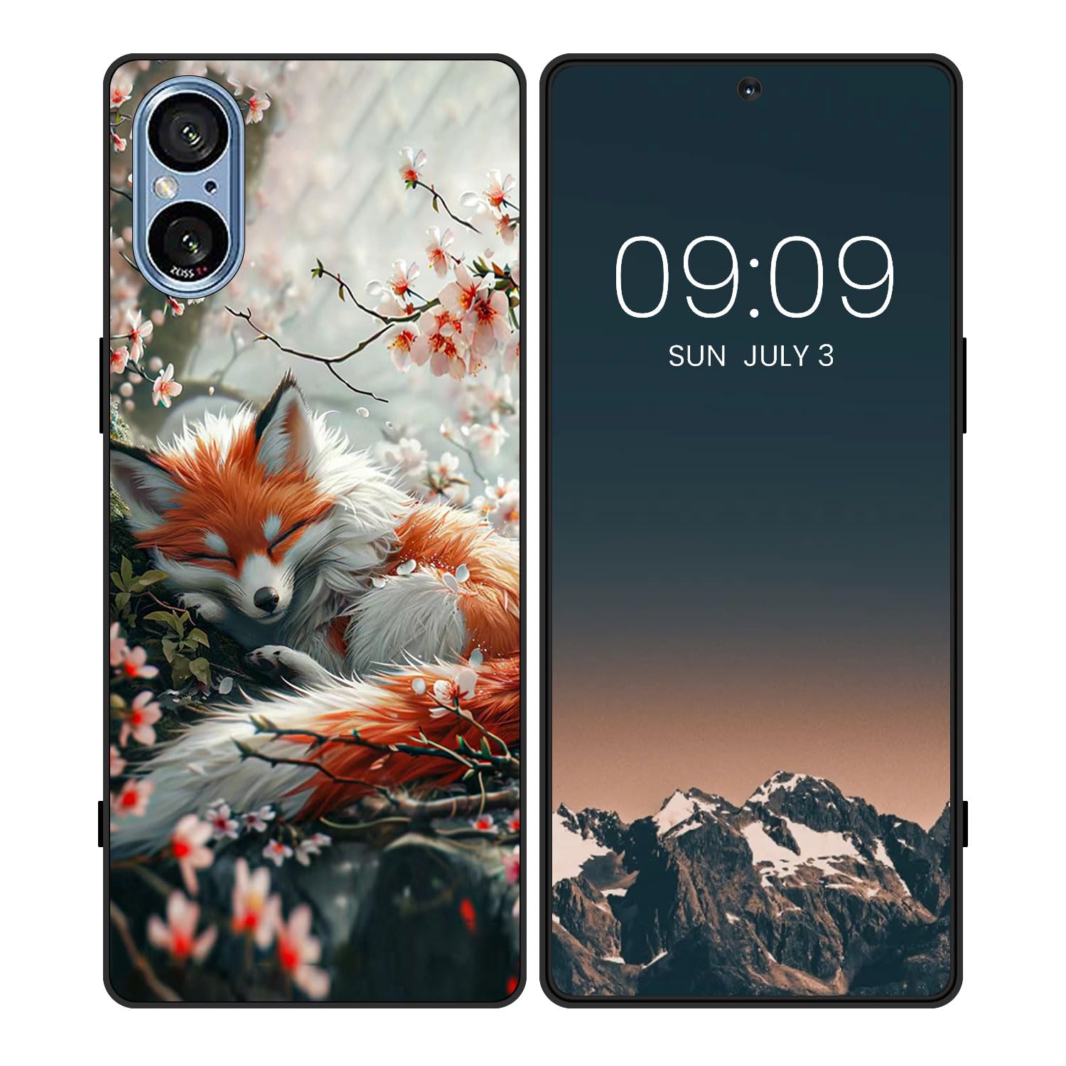 WUACYEAMING for Sony Xperia 5V 2023 Cute Case,Soft
