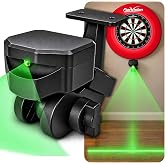 FunVision Green Laser Dart Throw Line - 360&deg; Oche Toe Dart Line Marker with Rechargeable Lithium Battery &amp; USB Power Line