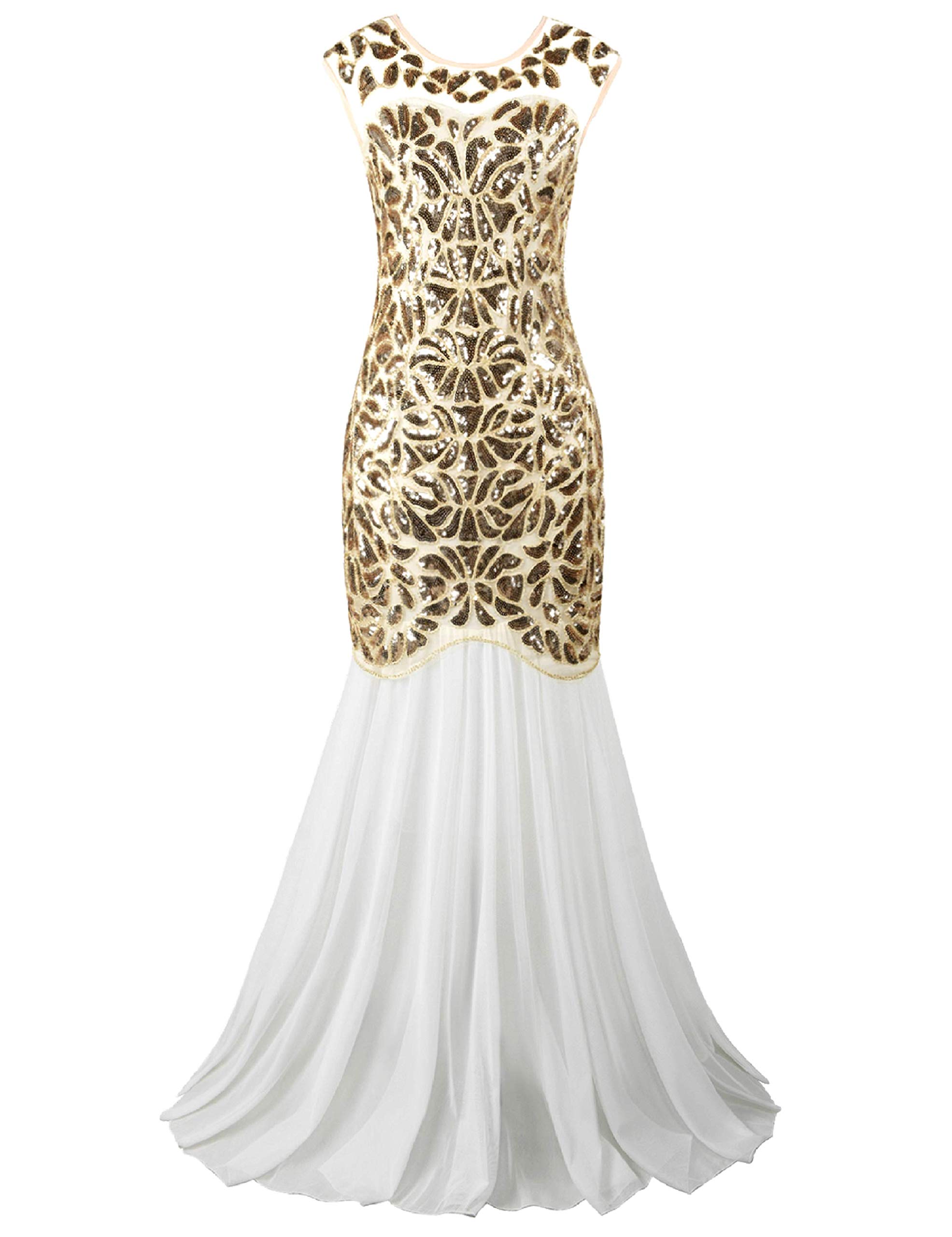 art deco prom dress