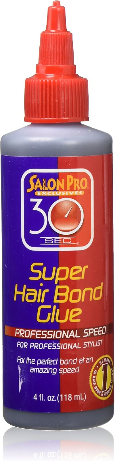 Salon Pro 30 Sec Anti Fungus Super Hair Bond Glue Weave Spray 6-in-1