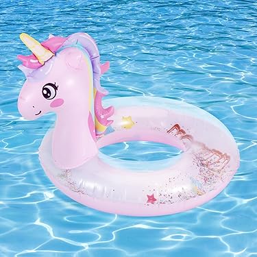 Flotador De Piscina Hamaca Inflable De 150 Cm | Para Bebés Y Adultos | Resistente Y Transpirable | Rosa