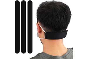 HZRAN Neoprene Face Mask Ear Savers, Comfortable Mask Extender for Relief Ear Pain, Cute Mask Extender Strap, Adjustable Reusable Lightweight Mask Holder with Magic Hook Tape for Teens & Adult.