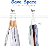Northern Brothers Baby Coat Hangers 40 Pack White Non-Slip 26x15 cm view 5