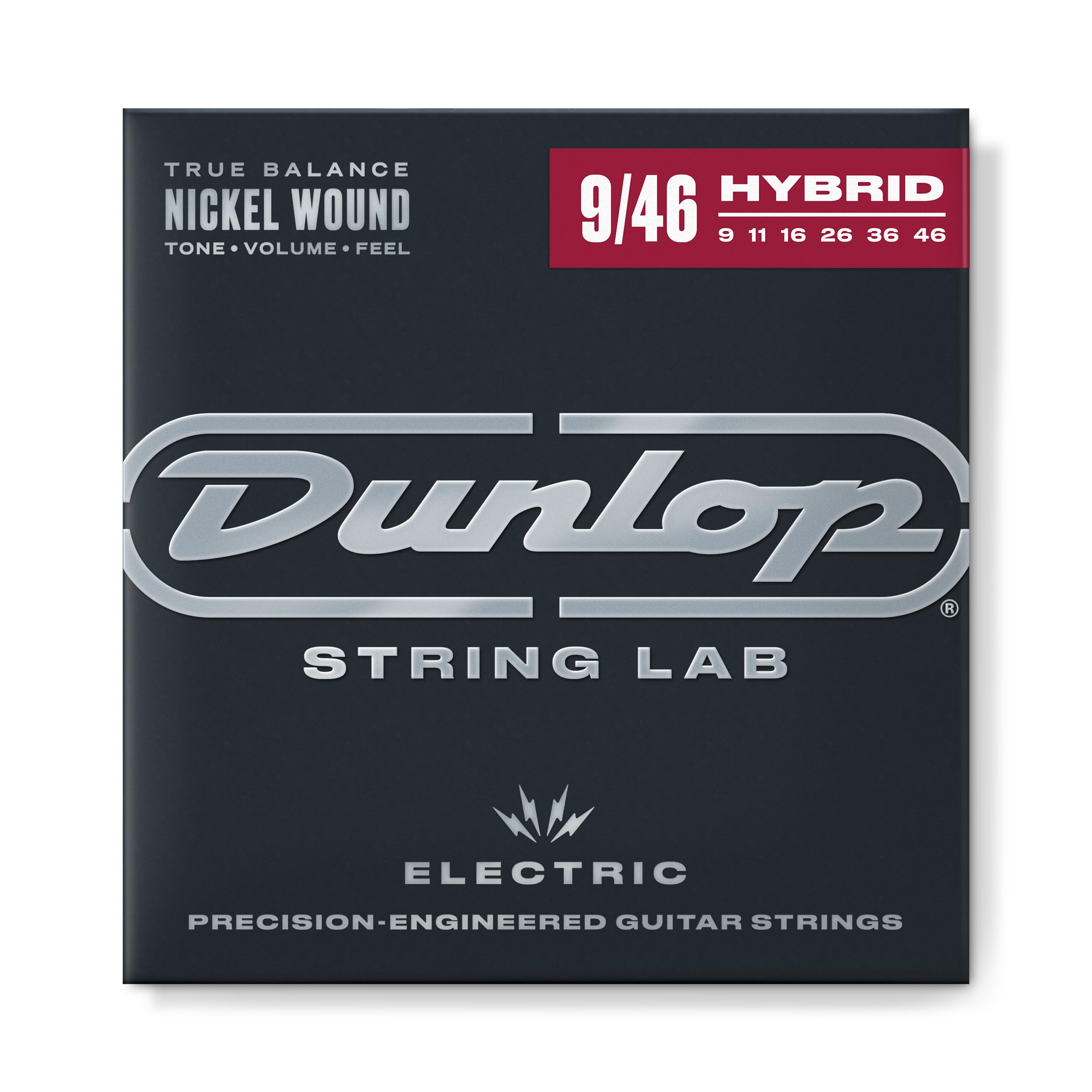 Dunlop DEN0946 9S Light/Heavy 9-46 Nickel Electric Guitar Strings
