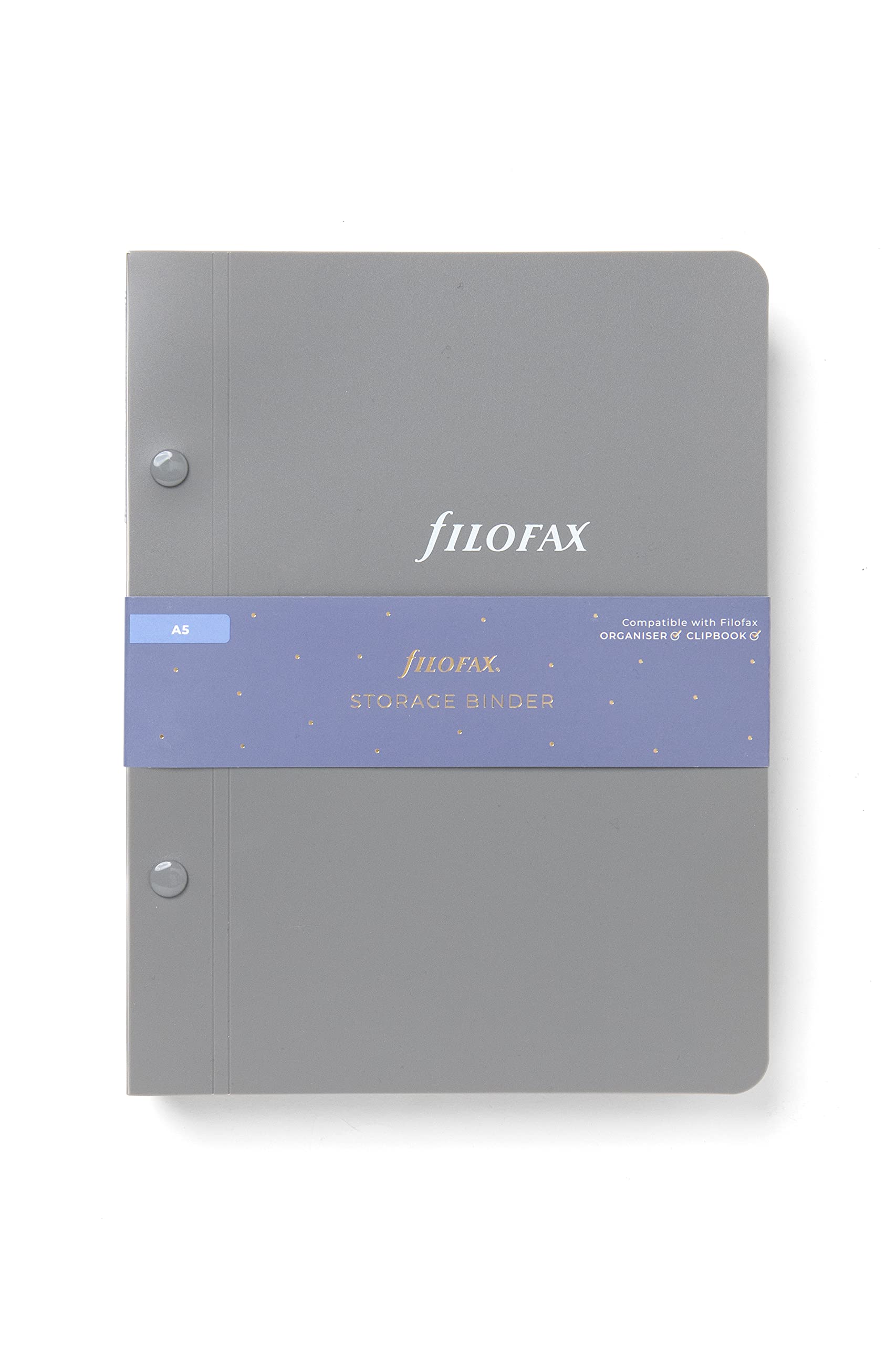 A5 Storage Binder Grey