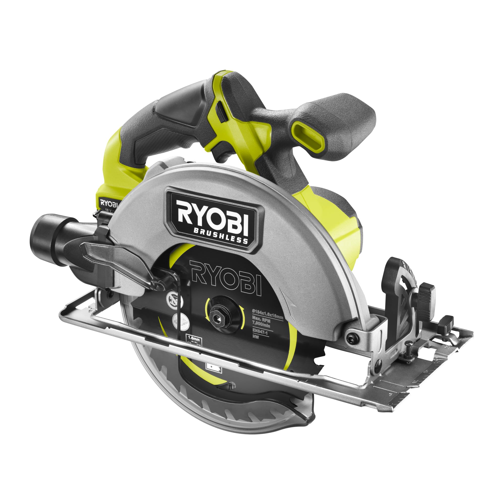 RYOBI 18V Brushless Circular Saw at its...