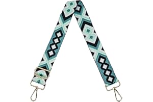S&loyoe Purse Straps Replacement Crossbody Bag Strap Adjustable Wide Guitar Straps for Handbags 1.5inch