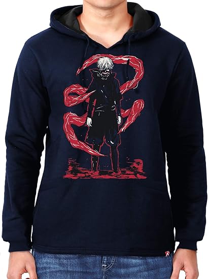 Comicsense Xyz Tokyo Ghoul Kaneki Ken Hoodie Blue Amazon In Clothing Accessories