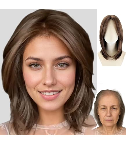 Amazon.com : LUSHY BEAUTY Hair Synthetic Lace Front Wig  display picture 3