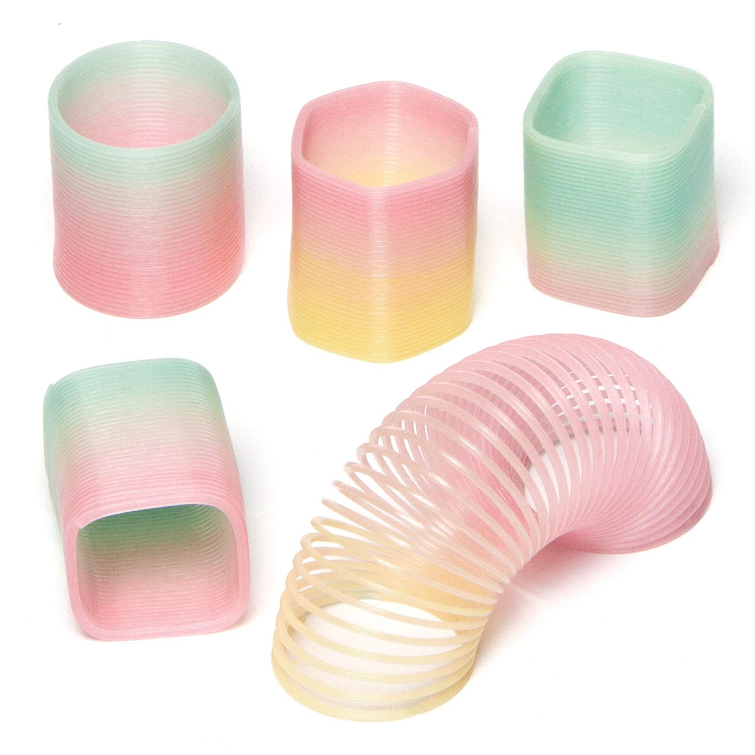 Baker Ross AF832 Glow In The Dark Springs (Pack of 6), Springs