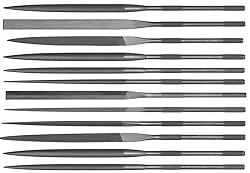 Grobet Swiss Pattern Needle Files 5-1/2 Inch Cut 2