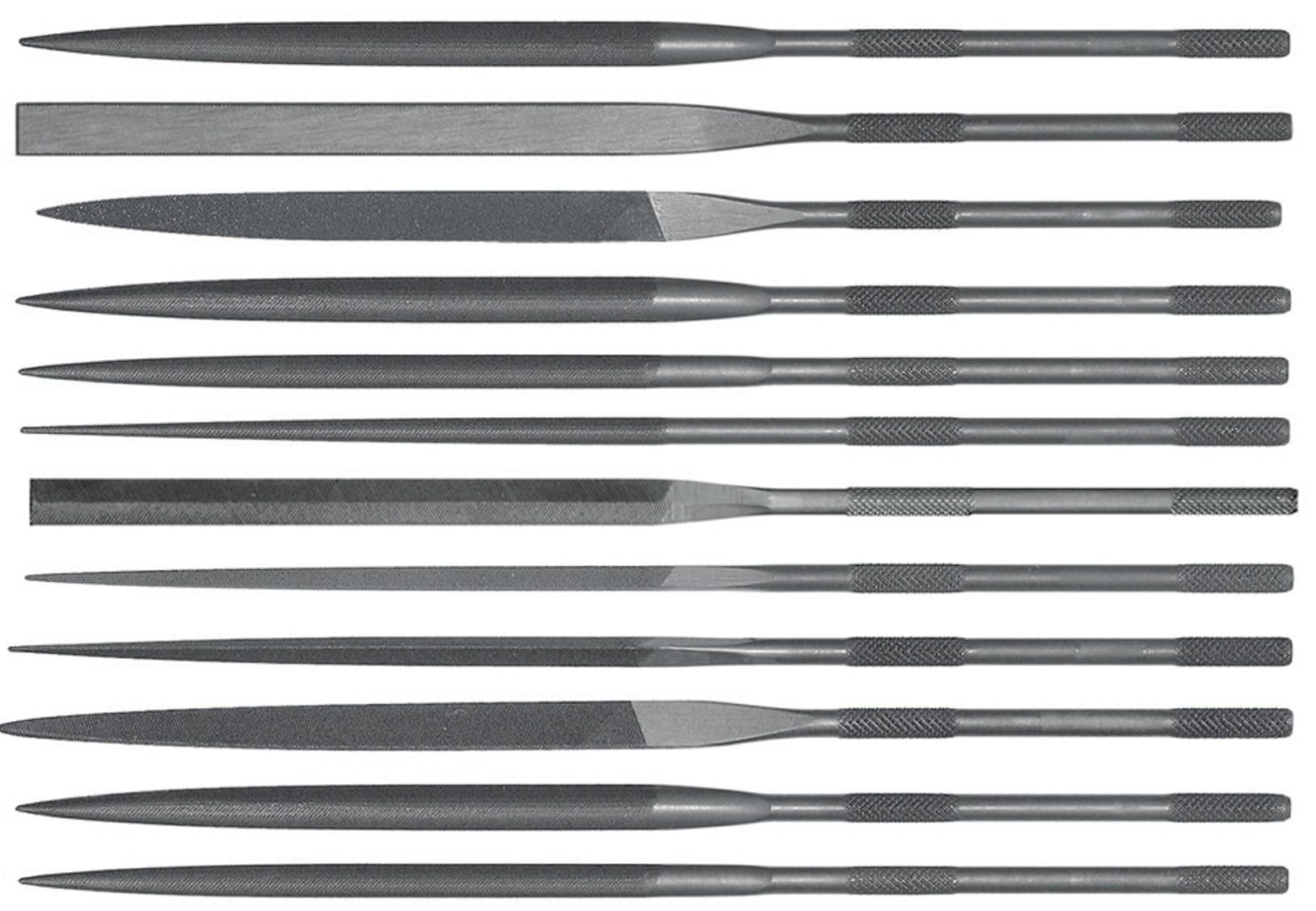 Grobet Swiss Pattern Needle Files 5-1/2 Inch Cut 2
