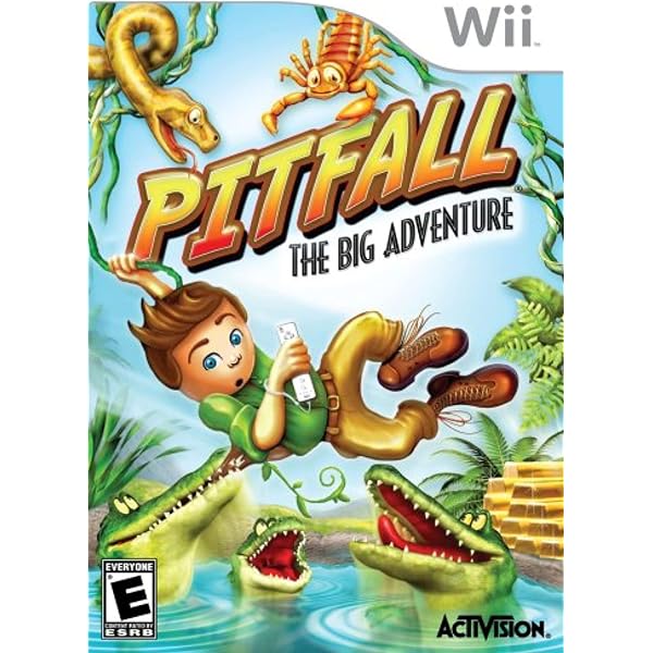 Amazon.com: Pitfall: The Big Adventure - Nintendo Wii (Renewed