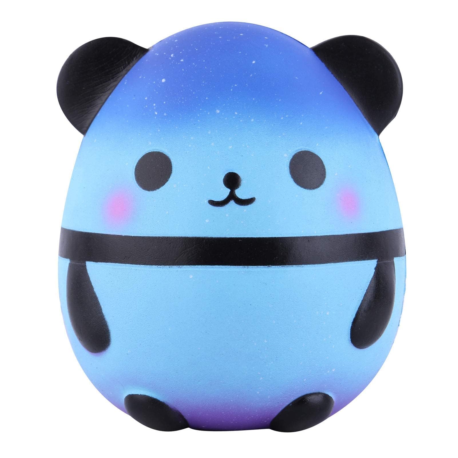 Anboor Squishies Panda Egg Jumbo Squishy Slow Rising Squeeze Toys Scented Kawaii Squishies Animal Toy for Kids Adults 1 Pcs (Galaxy) — image 1