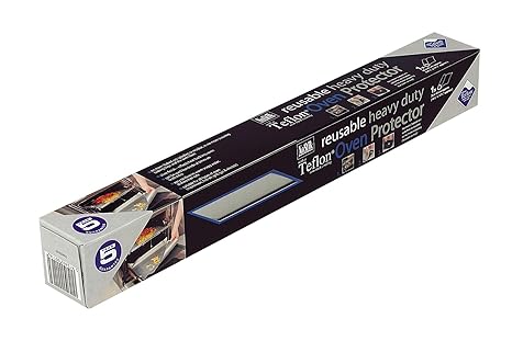 NoStik Oven Protector Schutzfolie aus Teflon für den Backofen, wiederverwendbar, mit 5 Jahren Garantie