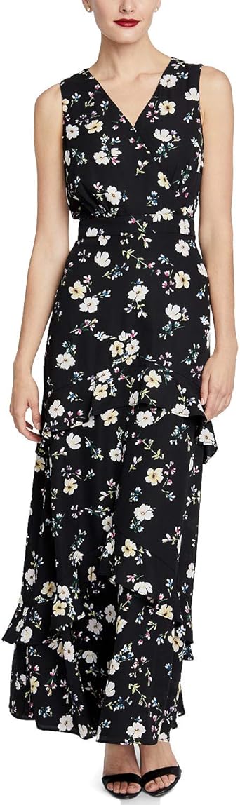 rachel roy ruffled maxi dress