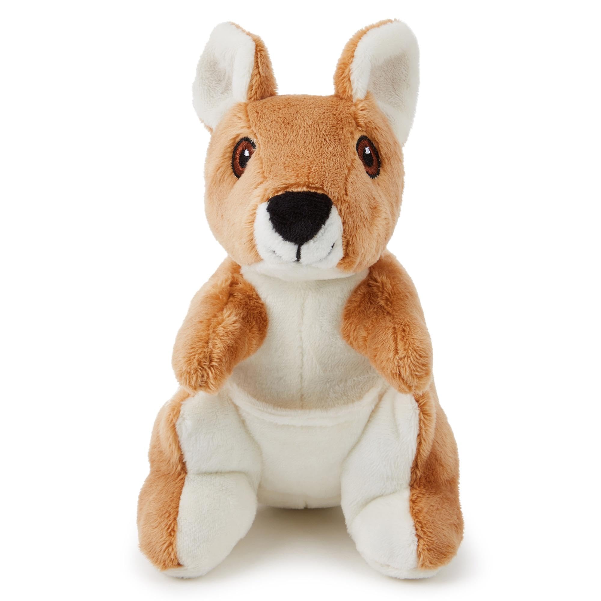Zappi Co Kangaroo 18 cm Plush Toy Realistic Soft Cuddly Animal, Authentic Look, Perfect for Playtime & Learning, Featured on TikTok (18cm Length) — image 1
