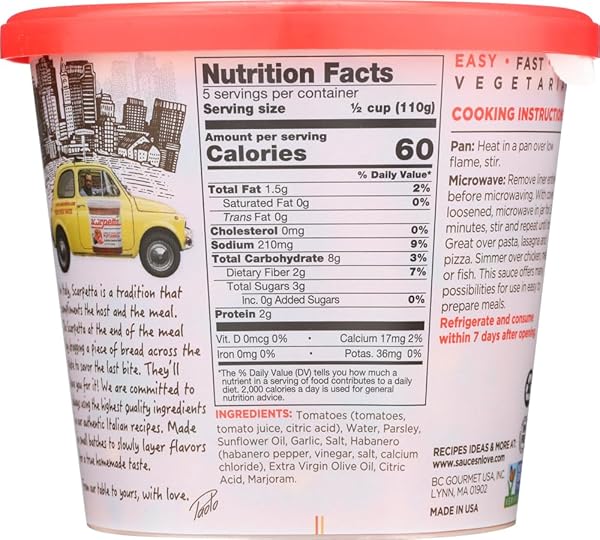 SCARPETTA ARRABBIATA SAUCE, 19.8-OUNCE JAR (PACK OF 4)