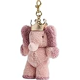 Lookbook Shearling Elephant Crown Bag Charm