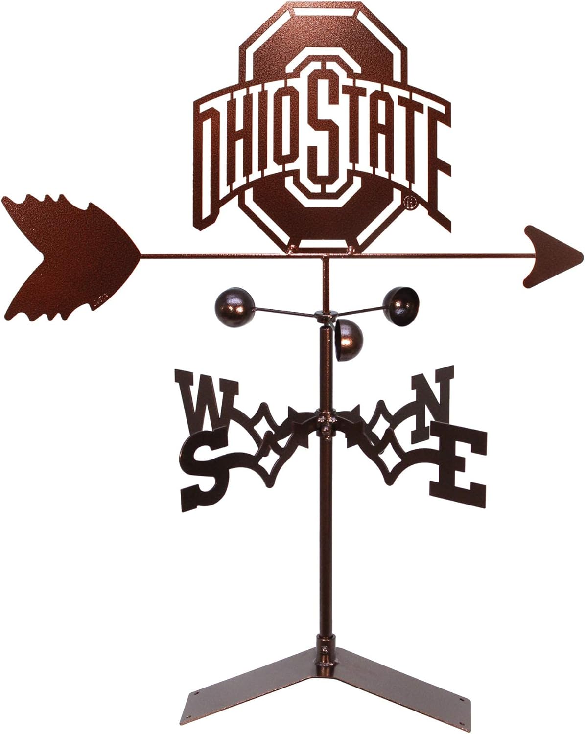 Weathervanes - SWEN Products Ohio State Buckeyes Weathervane (Roof Mount Included)