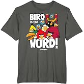 Angry Birds Group Bird is the Word T-Shirt