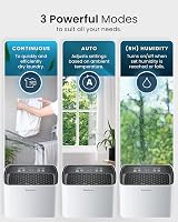 Pro Breeze 6L Dehumidifier with 2L Tank, Humidity Sensor, Timer, Portable view 4