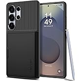 Spigen Slim Armor CS Designed for Galaxy S25 Ultra Case (2025) [No Magnet Ring], [Military-Grade Protection] - Black