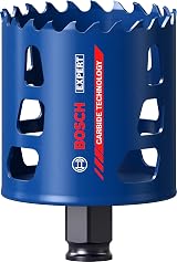 Bosch EXPERT Tough Material Hole Saw 60 mm carbide for wood, metal, brick