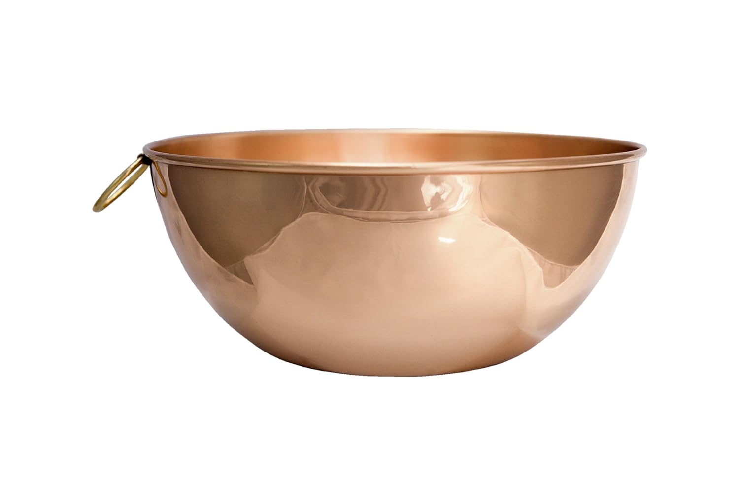 Premium Chef Quality Copper Mixing Bowl 10.5" diameter