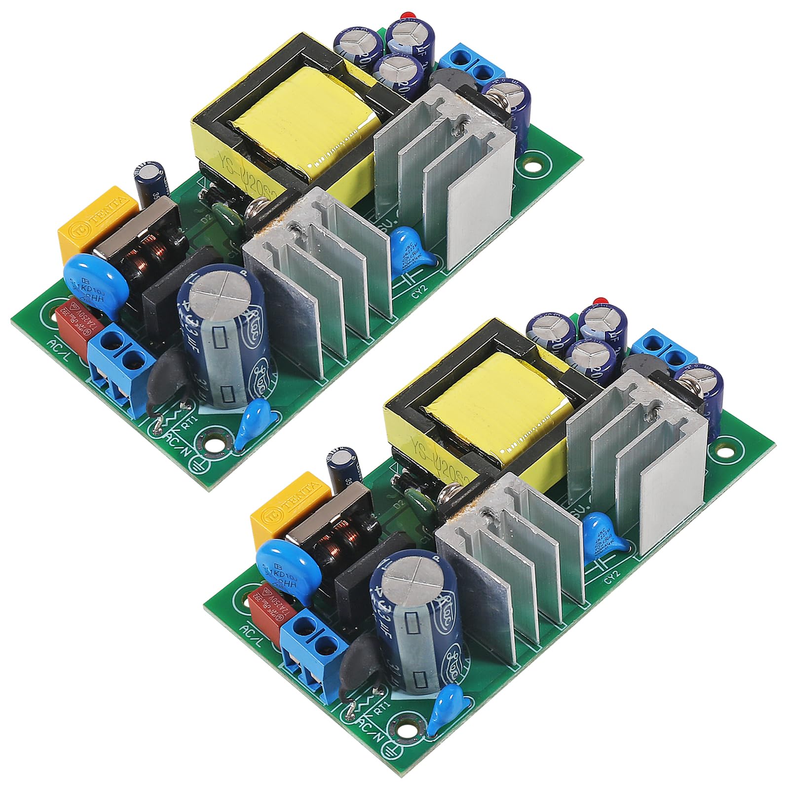 AITRIP 2PCS AC-DC Power Supply Module, AC to DC Buck Power Supply ...