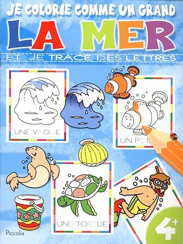 Download LA MER - JE COLORIE COMME UN GRAND PDF