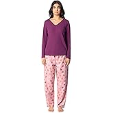 Fruit of the Loom Women's Waffle V-Neck Top